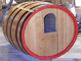 500 liter wine barrels